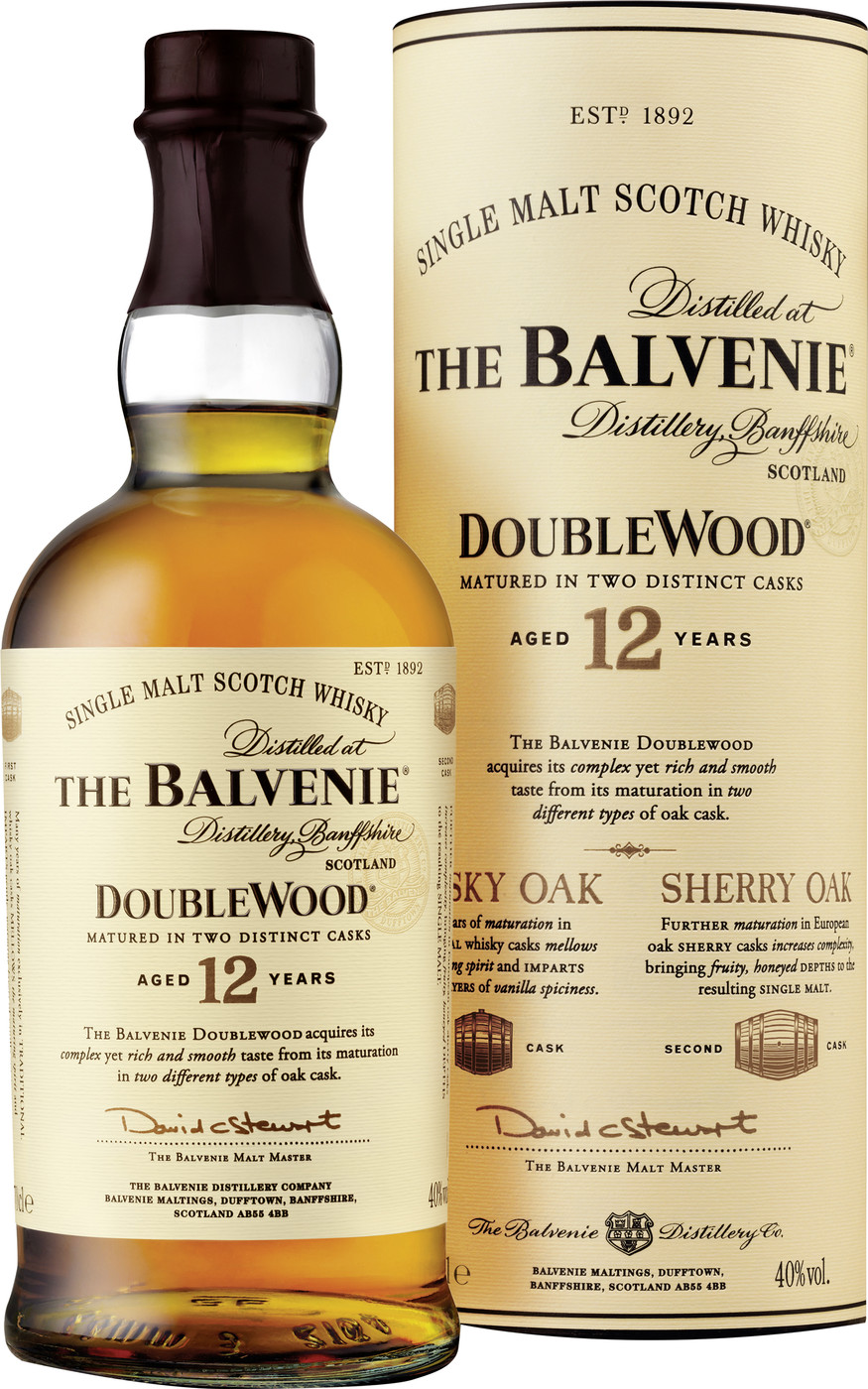 The Balvenie Whisky DoubleWood 12 Jahre 40% GP 0,7L The Balvenie Whisky DoubleWood 12 Jahre 40% GP 0,7L