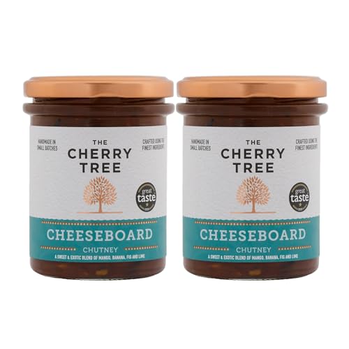The Cherry Tree Cheeseboard Chutney 2 x 300 g Glas Doppelpack von The Cherry Tree