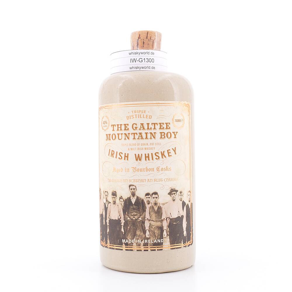 The Galtee Mountain Boy Irish Whiskey im Tonkrug 0,70 L/ 40.0% vol The Galtee Mountain Boy Irish Whiskey im Tonkrug 0,70 L/ 40.0% vol