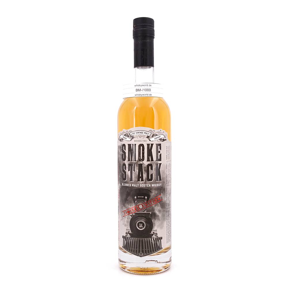The Ileach Smokestack Heavily Peated Blended Malt 0,70 L/ 46.0% vol The Ileach Smokestack Heavily Peated Blended Malt 0,70 L/ 46.0% vol