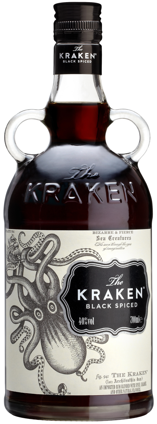 The Kraken Black Spiced Rum 40% l The Kraken Black Spiced Rum 40% l