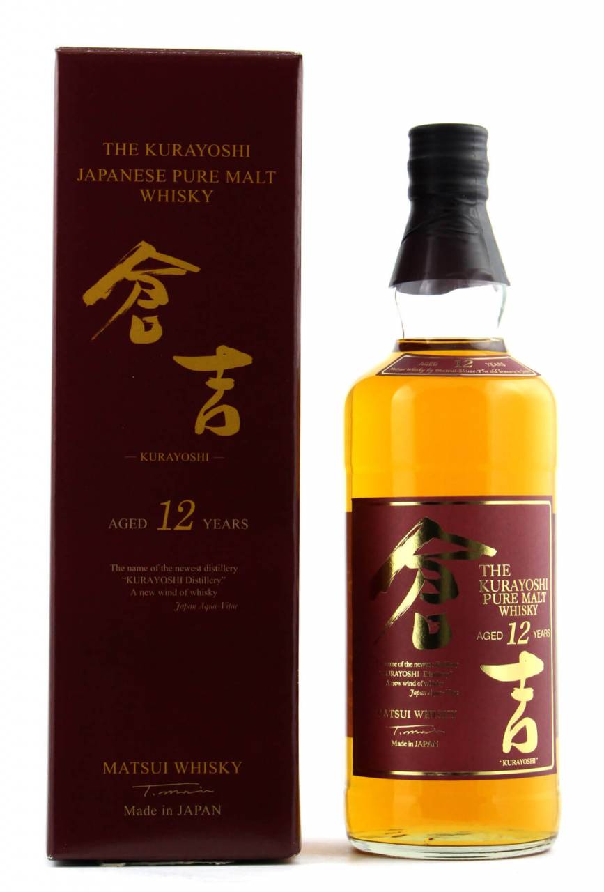 The Kurayoshi 12 Jahre Pure Malt Whisky 0,7l