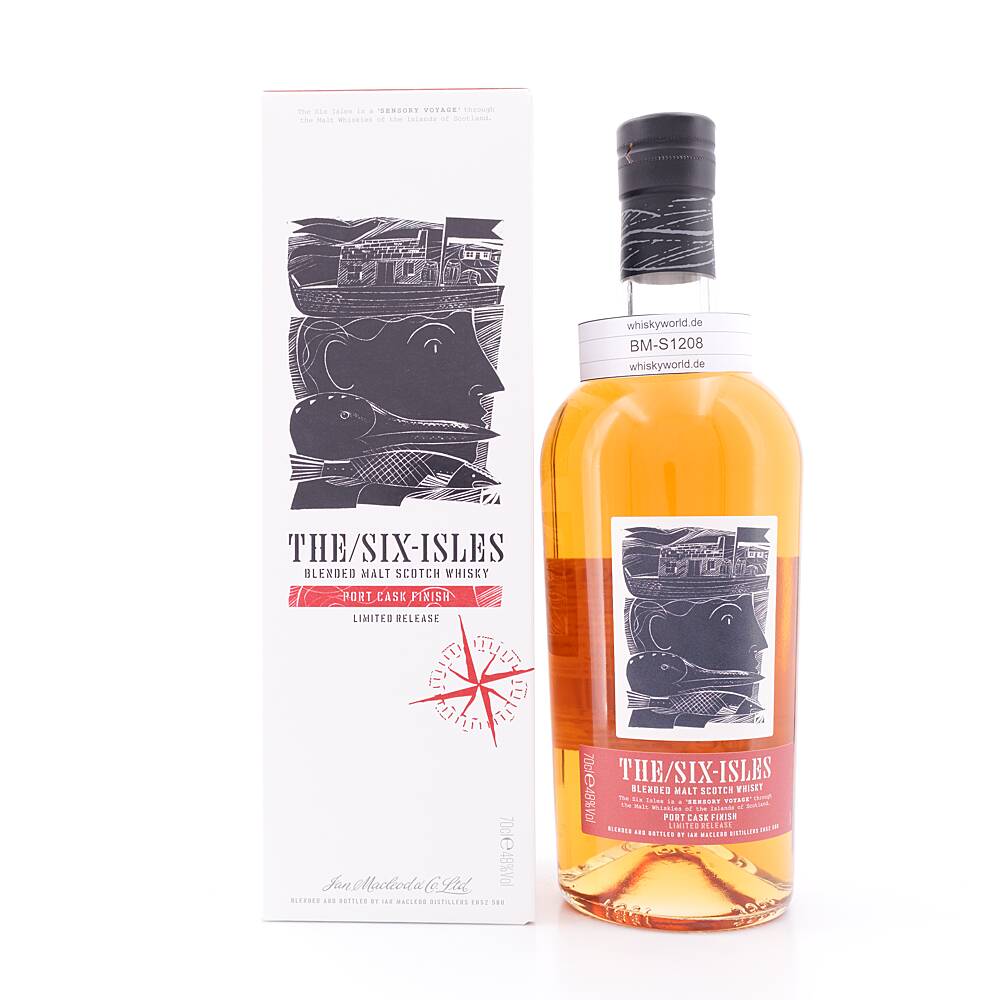 The Six Isles Port Cask Finish 0,70 L/ 48.0% vol The Six Isles Port Cask Finish 0,70 L/ 48.0% vol