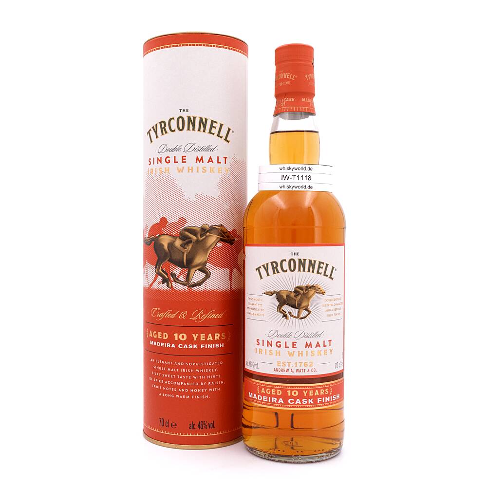 The Tyrconnell Madeira Cask finish 10 Jahre 0,70 L/ 46.0% vol The Tyrconnell Madeira Cask finish 10 Jahre 0,70 L/ 46.0% vol