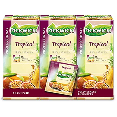Thee Pickwick tropical 25x1.5gr met envelop | 3 stuks von Pickwick