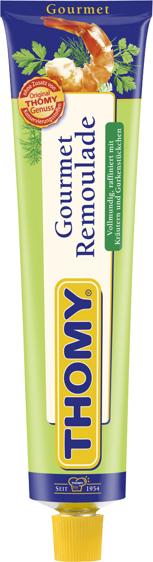 Thomy Gourmet Remoulade in der Tube 200ML Thomy Gourmet Remoulade in der Tube 200ML