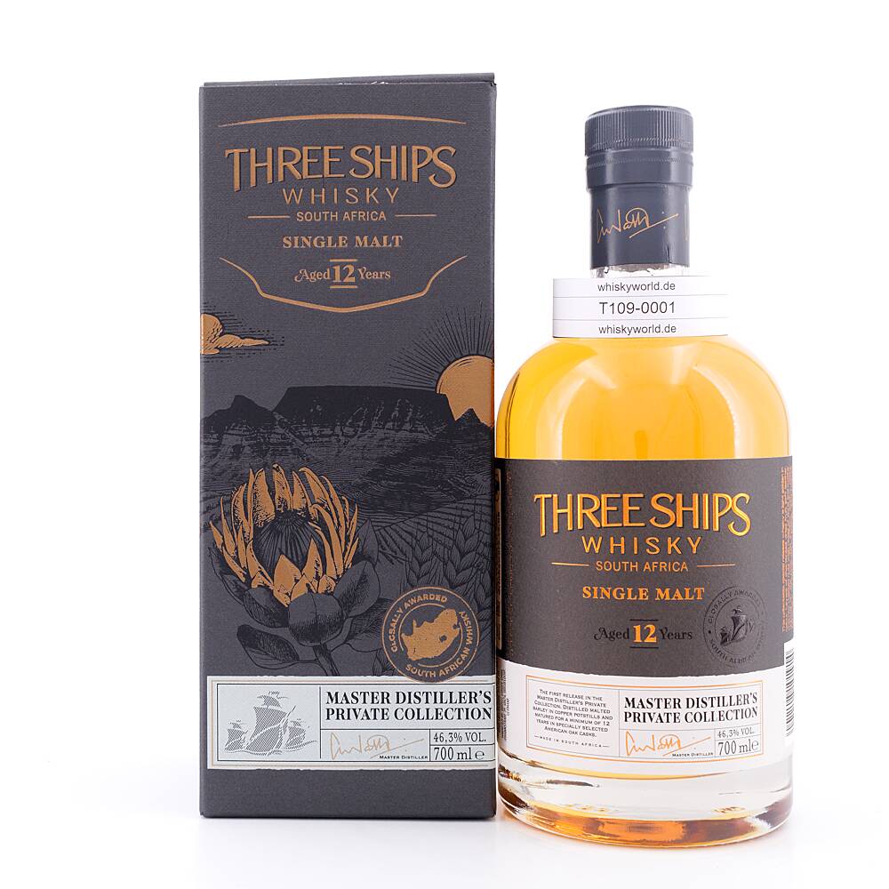 Three Ships South Afrika Single Malt 0,70 L/ 46.3% vol Three Ships South Afrika Single Malt 0,70 L/ 46.3% vol