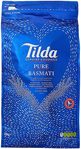 Tilda Pure Basmati-Reis 10Kg (Packung mit 2)