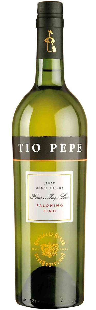 Tio Pepe Sherry Palomino Fino Muy Seco 0,75L