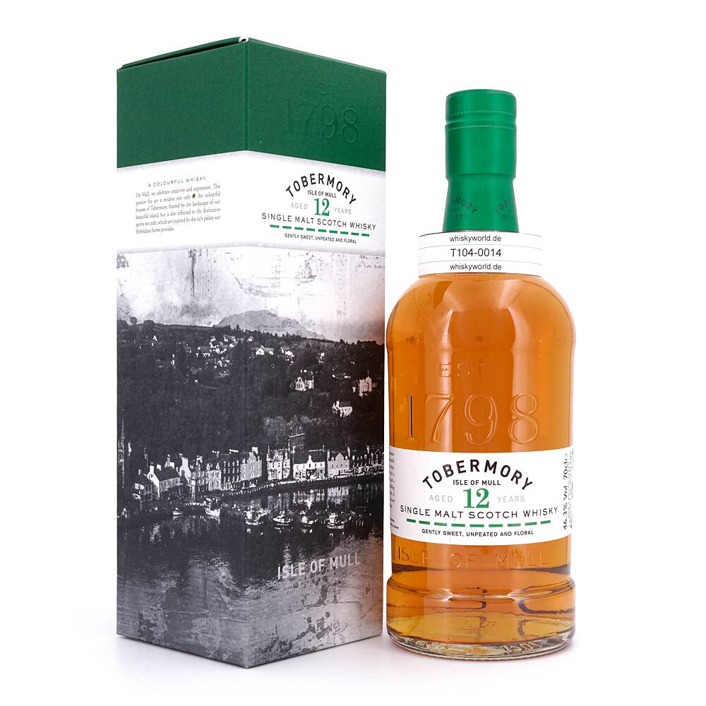 Tobermory 12 Jahre 0,70 L/ 46.3% vol Tobermory 12 Jahre 0,70 L/ 46.3% vol