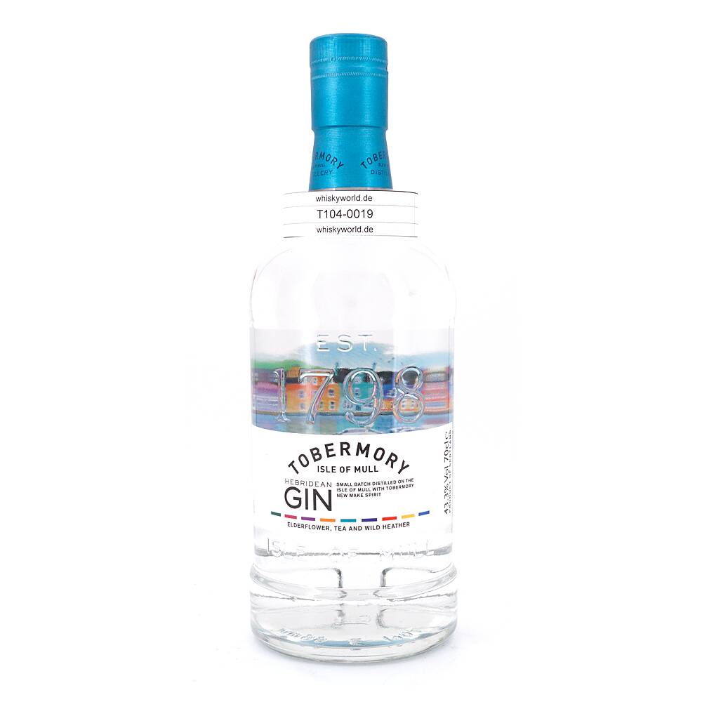 Tobermory Hebridean Gin 0,70 L/ 43.3% vol Tobermory Hebridean Gin 0,70 L/ 43.3% vol