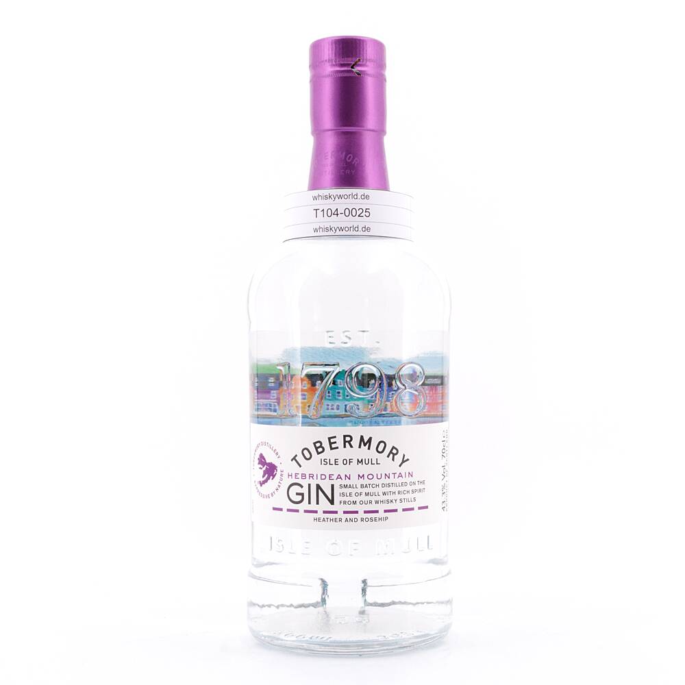 Tobermory Mountain Gin 0,70 L/ 43.3% vol Tobermory Mountain Gin 0,70 L/ 43.3% vol