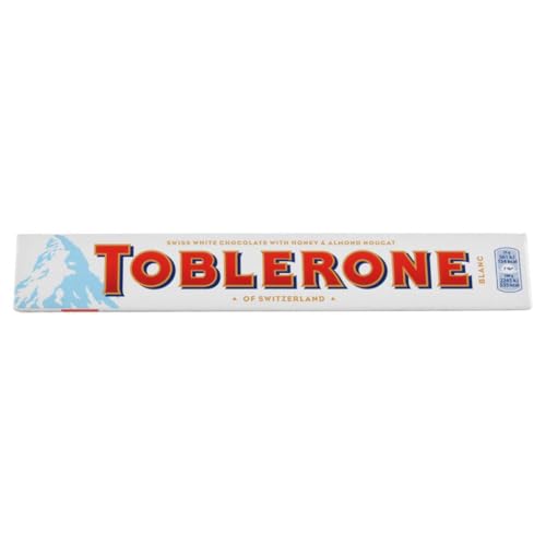 Toblerone White Chocolate Riegel, 100 ml, 12 Stück Toblerone White Chocolate Riegel, 100 ml, 12 Stück
