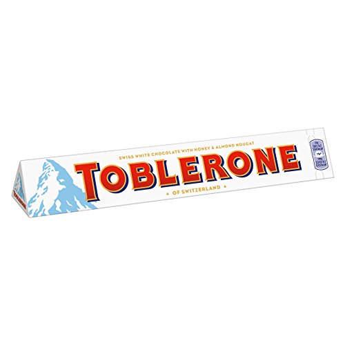 Toblerone weiß Schokoladenriegel, groß, 360 g von Toblerone