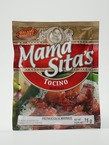 Tocino Marinating Mix (Sweetened Cured Pork Mix) - 2.6oz (Pack of 6) by N/A