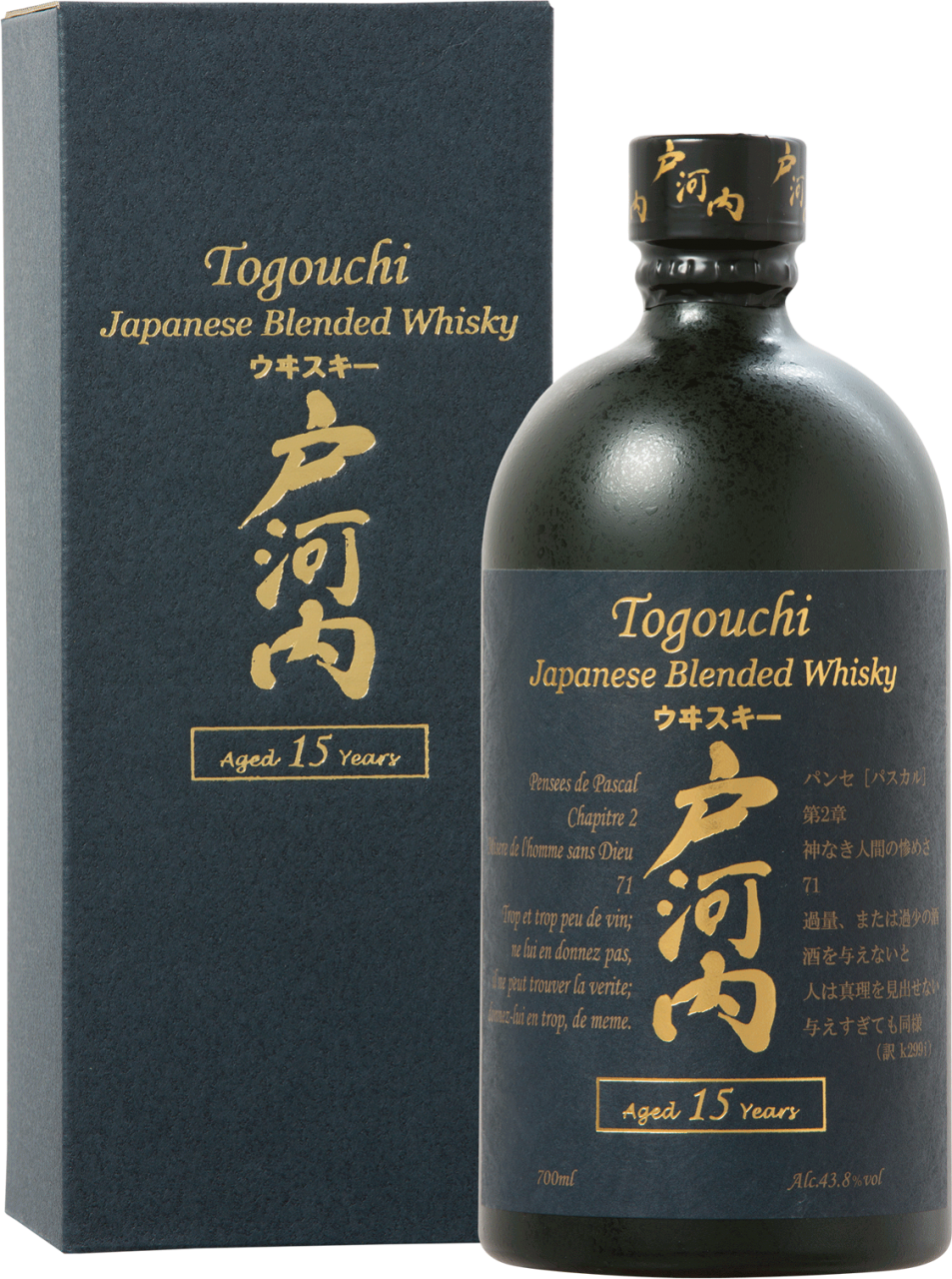 Togouchi 15 Jahre Blended Whisky 0,7 Liter