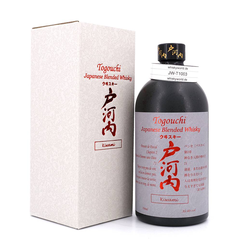 Togouchi Kiwami 0,70 L/ 40.0% vol Togouchi Kiwami 0,70 L/ 40.0% vol
