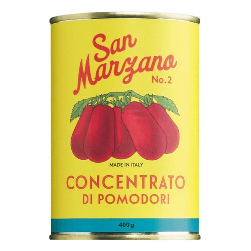 Tomatenmark aus San-Marzano-Tomaten. Tomatenmark aus San-Marzano-Tomaten.