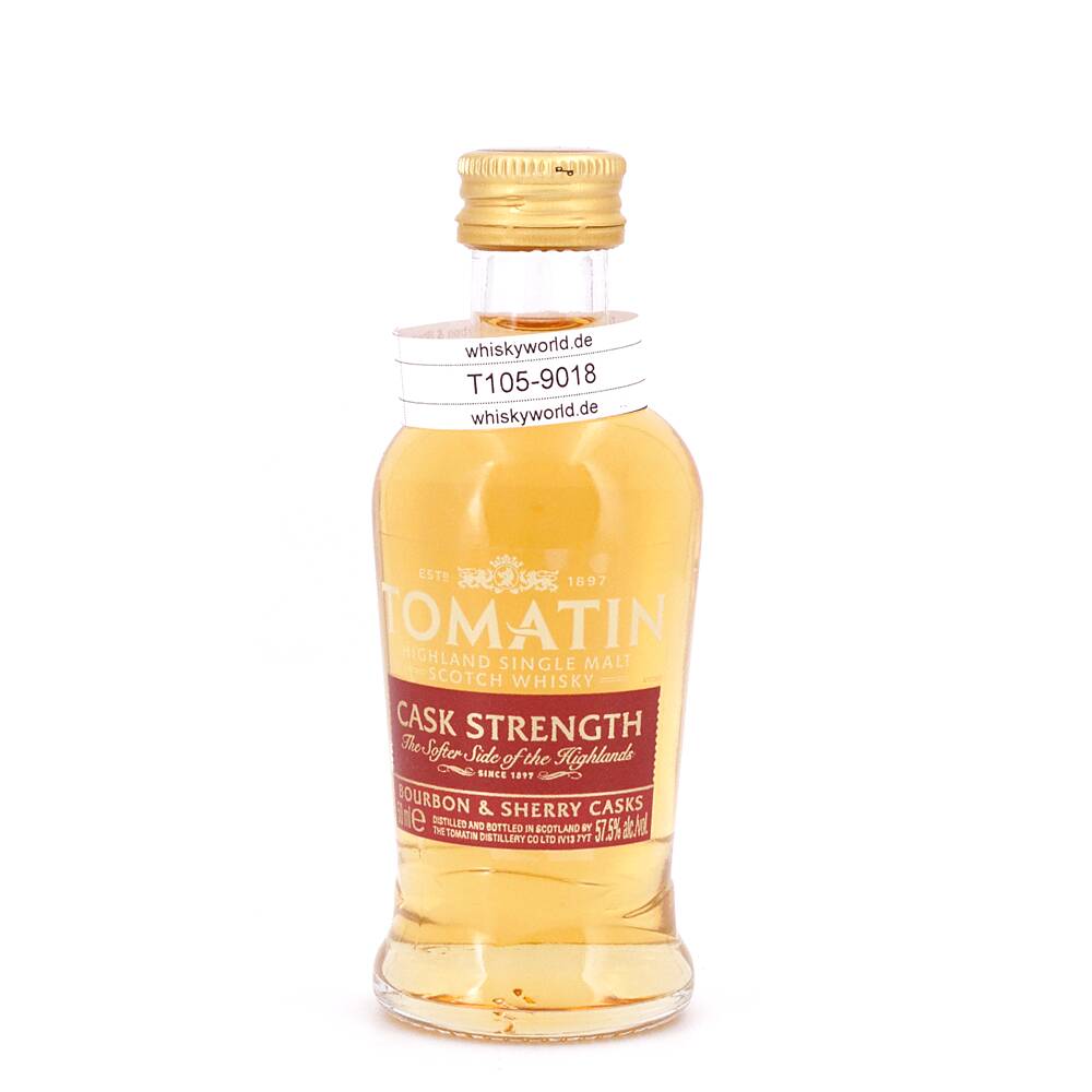 Tomatin Cask Strenght Bourbon & Sherry Casks 0,050 L/ 57.5% vol