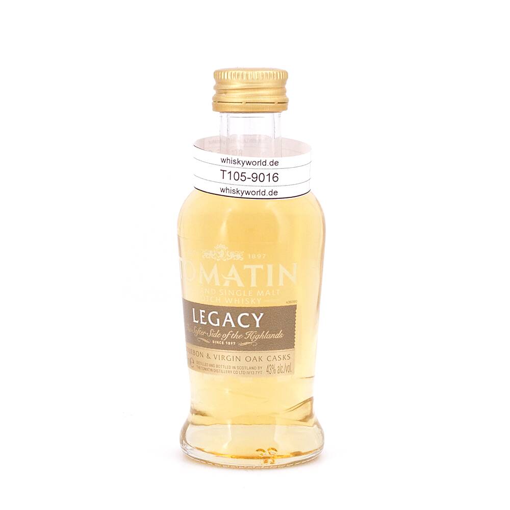 Tomatin Legacy Miniatur 0,050 L/ 43.0% vol Tomatin Legacy Miniatur 0,050 L/ 43.0% vol