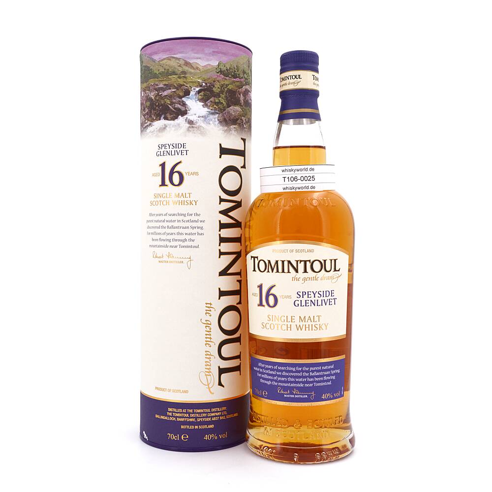 Tomintoul 16 Jahre 0,70 L/ 40.0% vol Tomintoul 16 Jahre 0,70 L/ 40.0% vol
