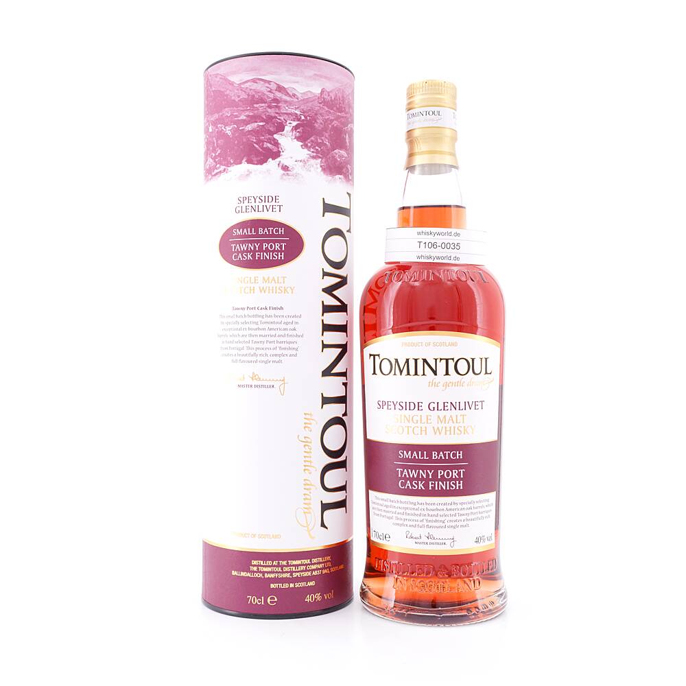 Tomintoul Tawny Port Cask Finish 0,70 L/ 40.0% vol Tomintoul Tawny Port Cask Finish 0,70 L/ 40.0% vol