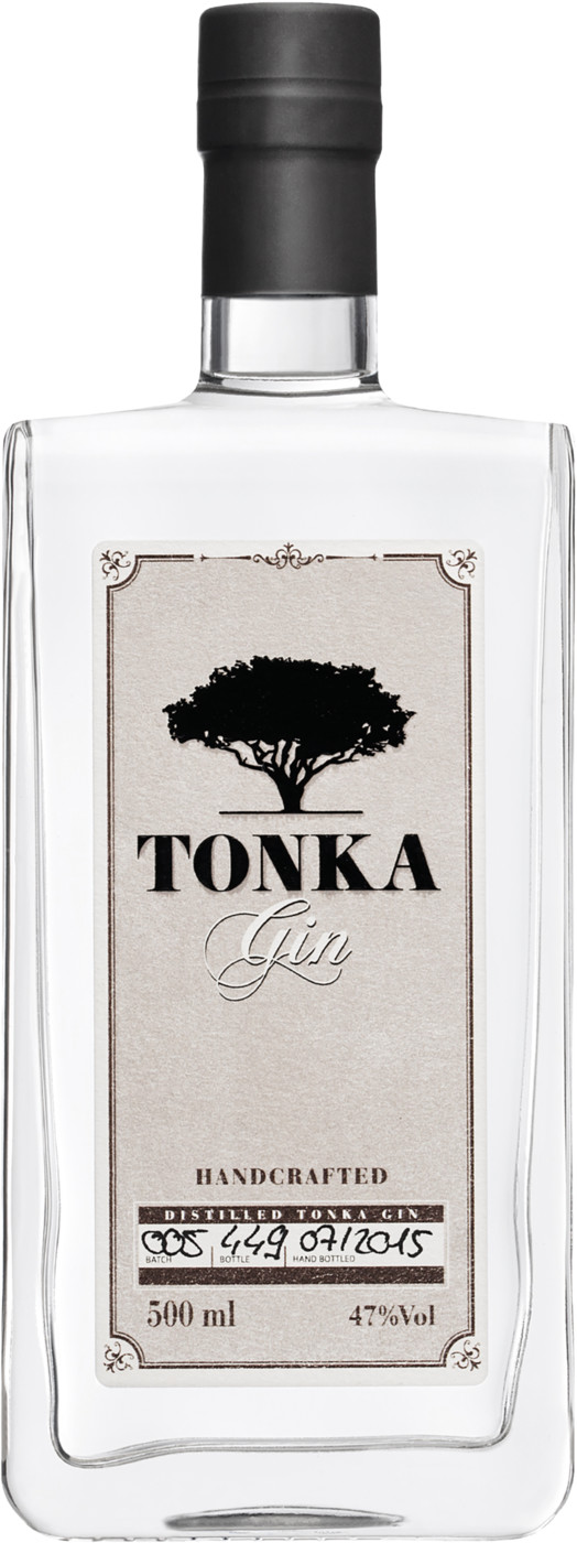 Tonka Gin 47% 0,5L Tonka Gin 47% 0,5L