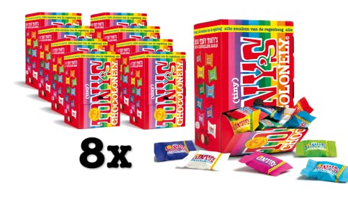 Tony's Chocolonely - Schokolade Tony Chocolonely Tiny Mix Box 100 PCs | Spender ein 100 Stück | 8 Stücke Tony's Chocolonely - Schokolade Tony Chocolonely Tiny Mix Box 100 PCs | Spender ein 100 Stück | 8 Stücke von Tony's Chocolonely