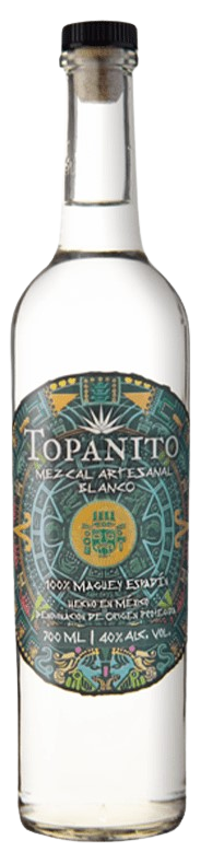 Topanito Mezcal Artesanal Blanco Tequila 40% Vol. 0,7l