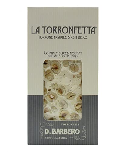 Torronfetta mit Piemont-Haselnuss IGP 50 gr Torronfetta mit Piemont-Haselnuss IGP 50 gr