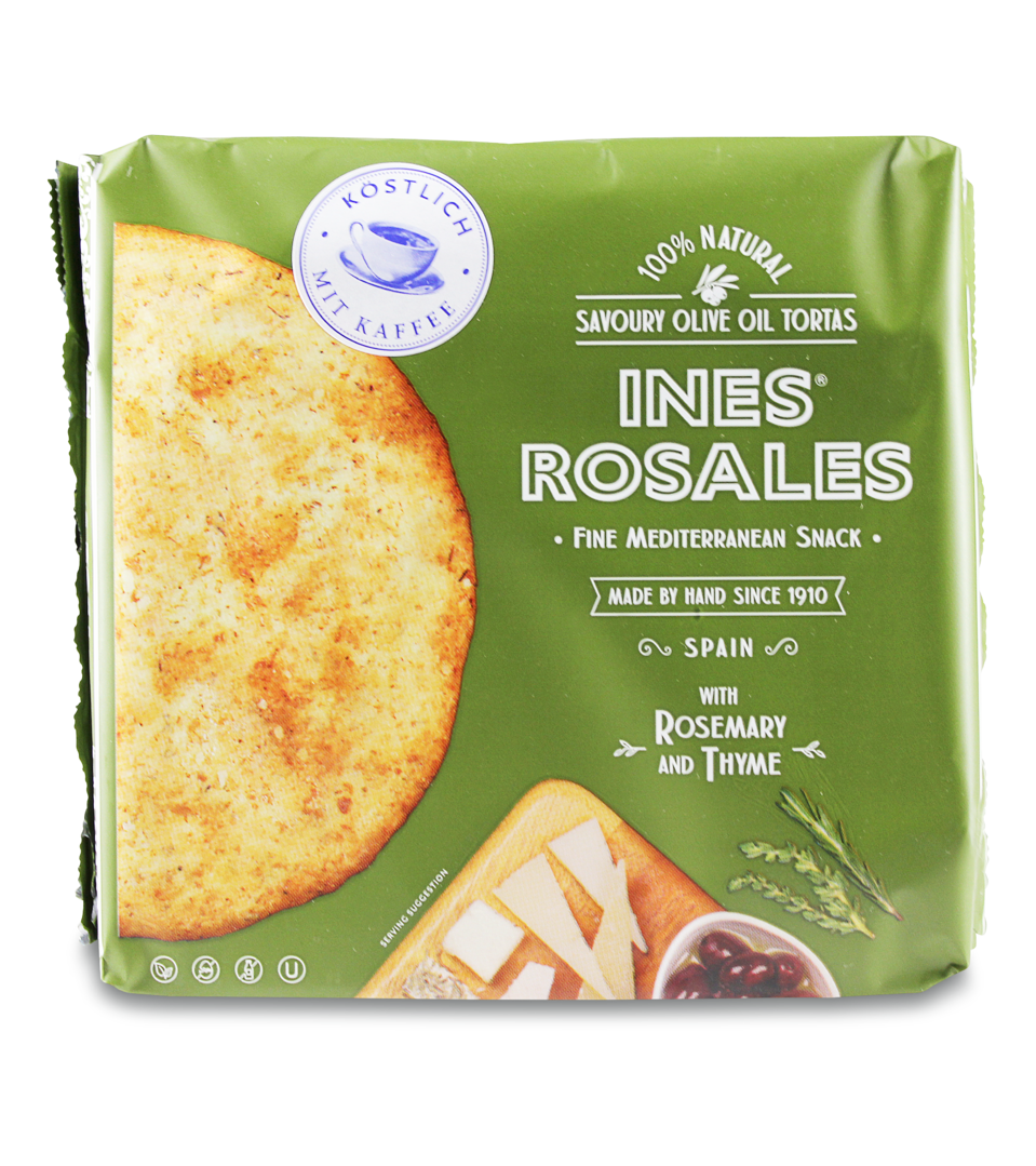 Tortas de Aceite Rosmarin Ines Rosales Tortas de Aceite Rosmarin Ines Rosales von Inés Rosales, S.A.U.
