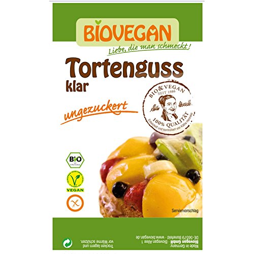 Biovegan Tortenguss klar, BIO (1 x 12 gr) von Biovegan