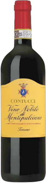 Contucci Vino Nobile di Montepulciano DOCG Jg. 2016 Cuvee aus Prugnolo Gentile, Canaiolo Nero, Colorino 3 Jahre im Holzfass gereift von Contucci