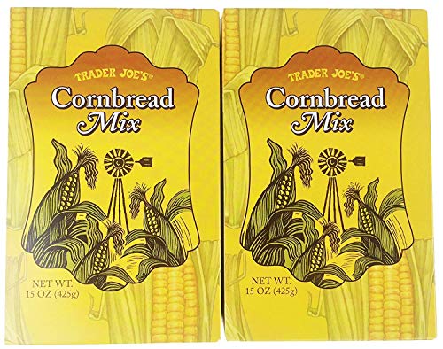 Trader Joe's Cornbread Mix (Pack of 2 - 15 oz boxes) by Trader Joe's