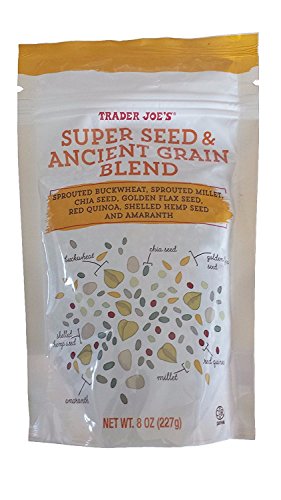 Trader Joe's Super Seed & Ancient Grain Blend 8 Oz Trader Joe's Super Seed & Ancient Grain Blend 8 Oz