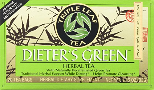 Triple Leaf Teas - Dieter's Green Herbal Tea, 20 bag von Triple Leaf Tea