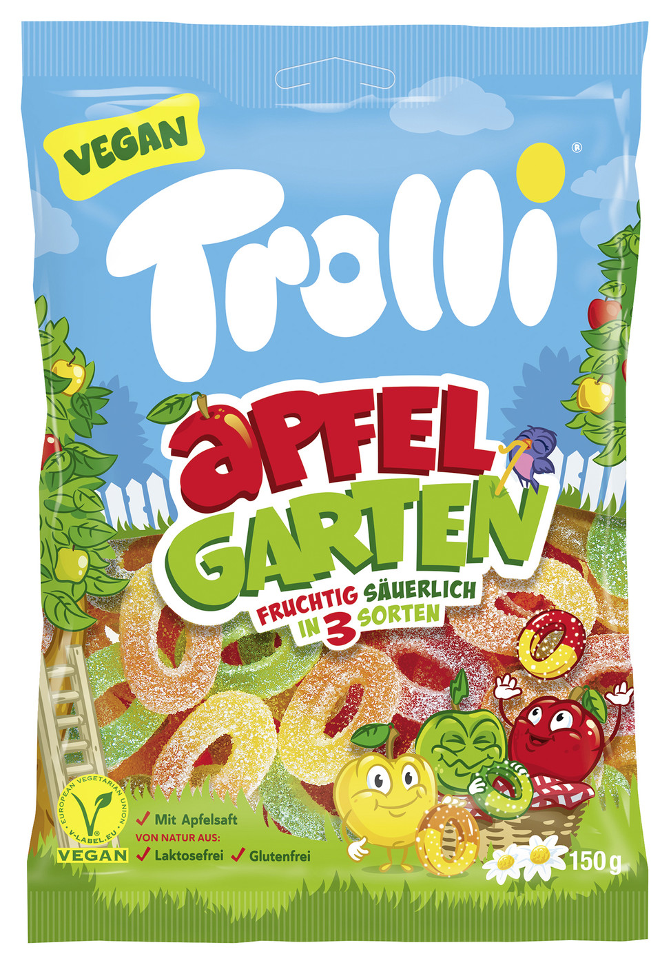 Trolli Apfelgarten 150G Trolli Apfelgarten 150G