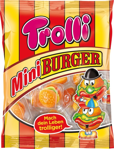 Trolli Mini Burger 170G Trolli Mini Burger 170G