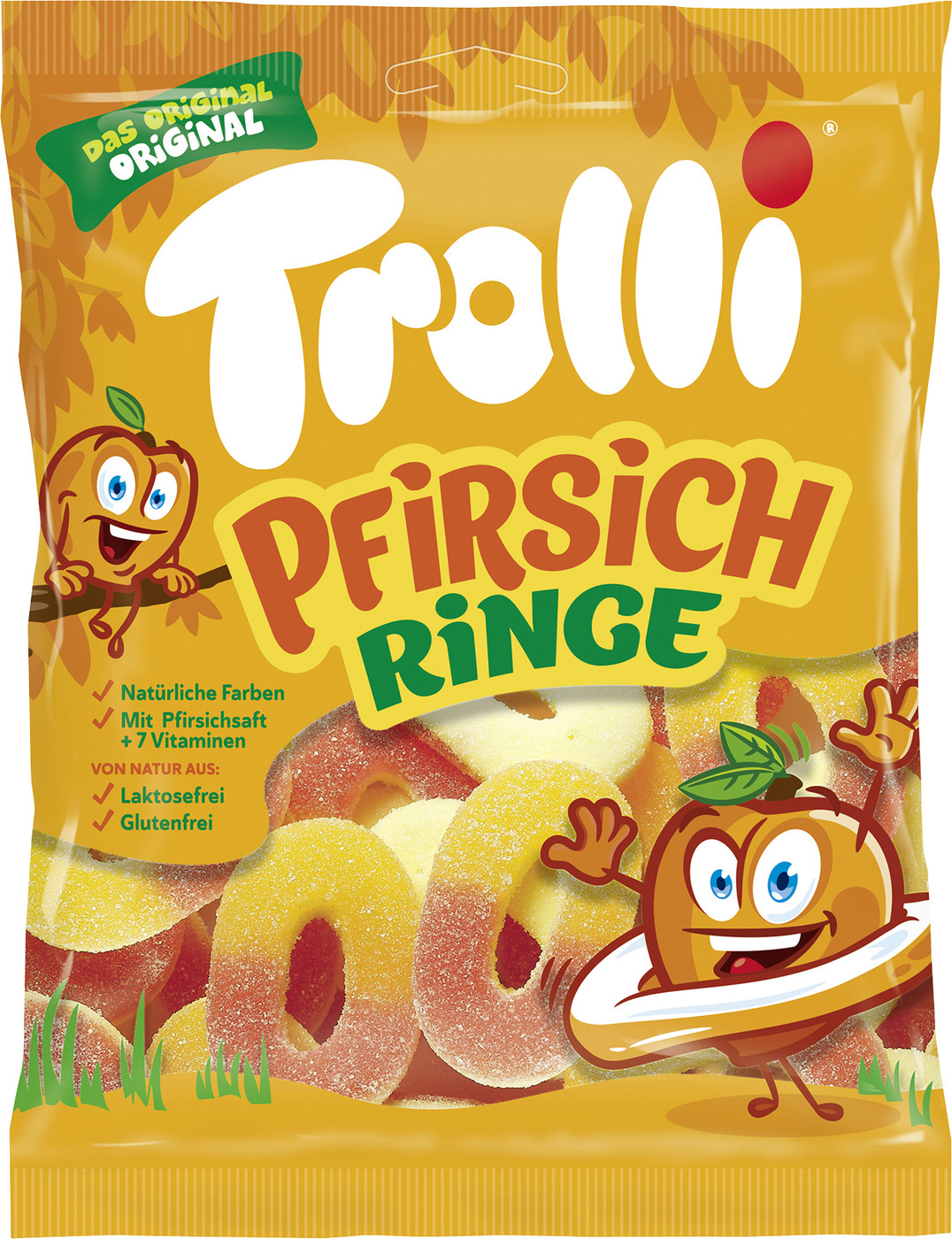 Trolli Pfirsichringe 150G