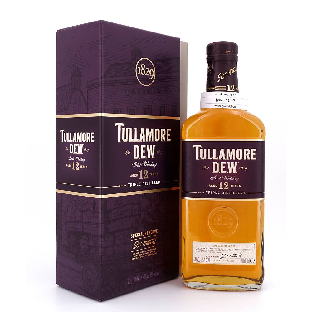 Tullamore Dew 12 Jahre 0,70 L/ 40.0% vol Tullamore Dew 12 Jahre 0,70 L/ 40.0% vol