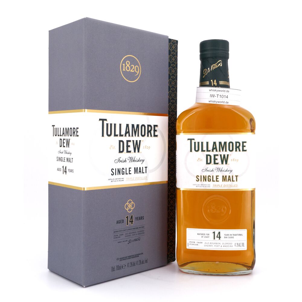Tullamore Dew 14 Jahre Single Malt 4 Cask Finish 0,70 L/ 41.3% vol
