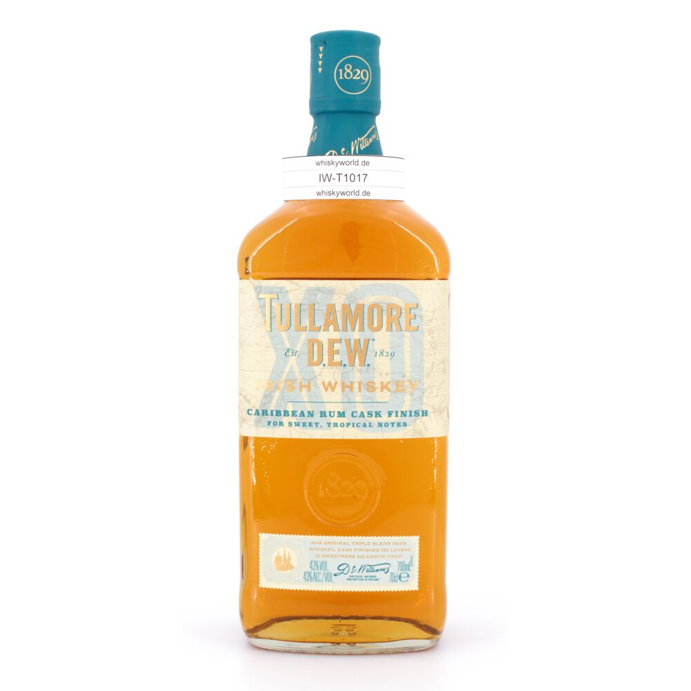 Tullamore Dew Caribbean Rum Cask Finish 0,70 L/ 43.0% vol