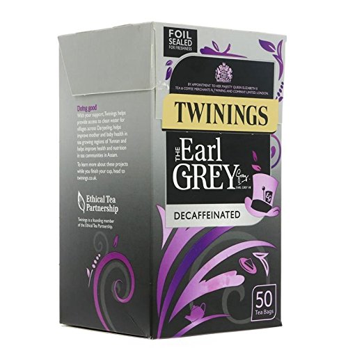 Twinings | Earl Grey - Decaffeinated | 4 x 50 Bags