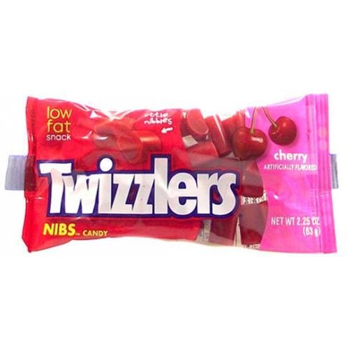 Twizzlers Nibs Cherry 2.25 OZ (63.8g)