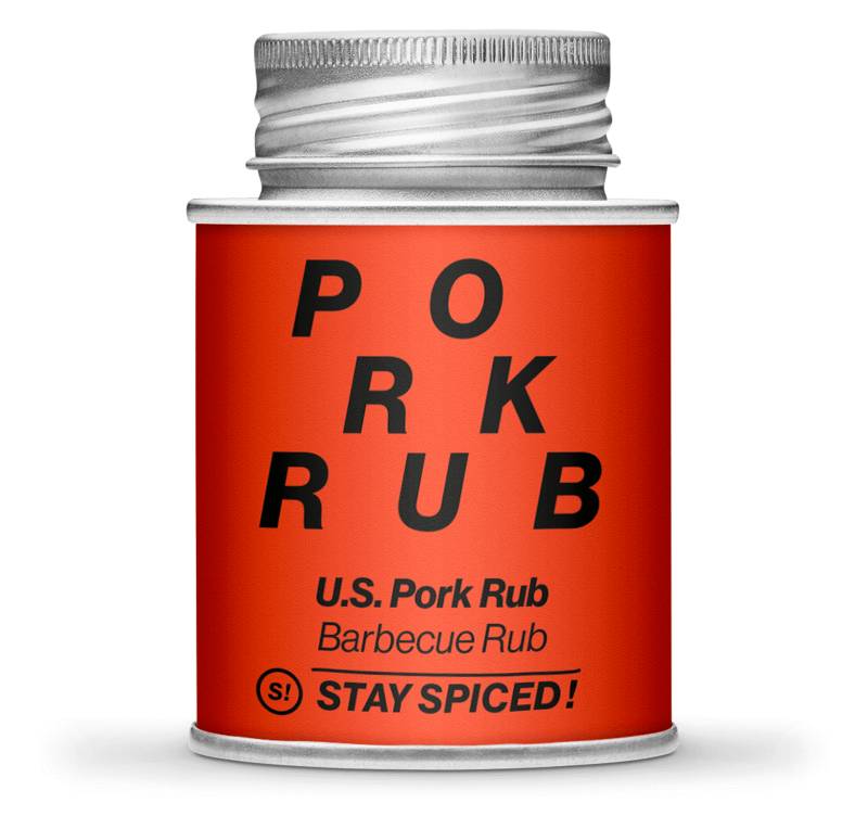 U.S. Pork Rub - Barbecue Rub 170ml Schraubdose