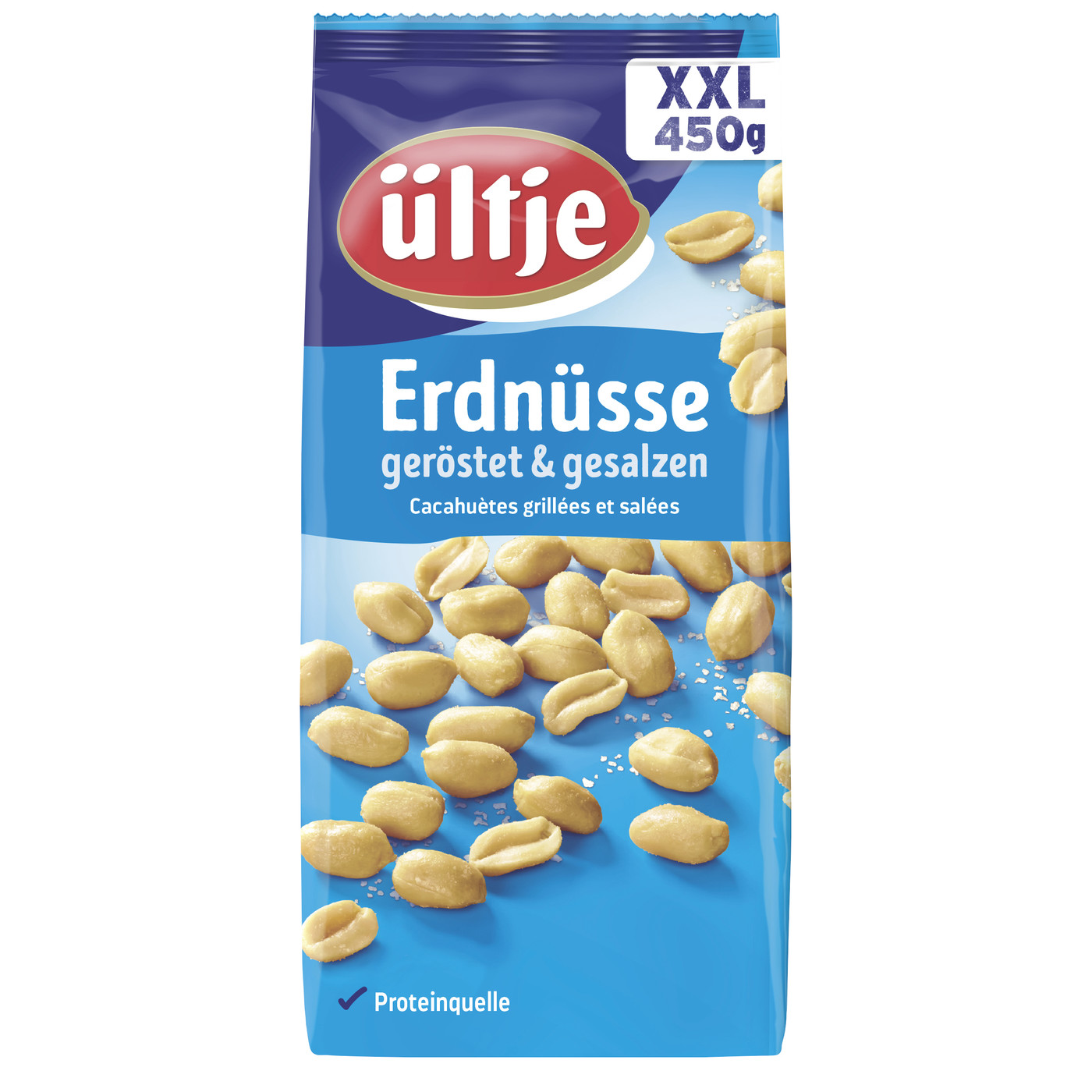 Ültje Erdnüsse geröstet & gesalzen 450G