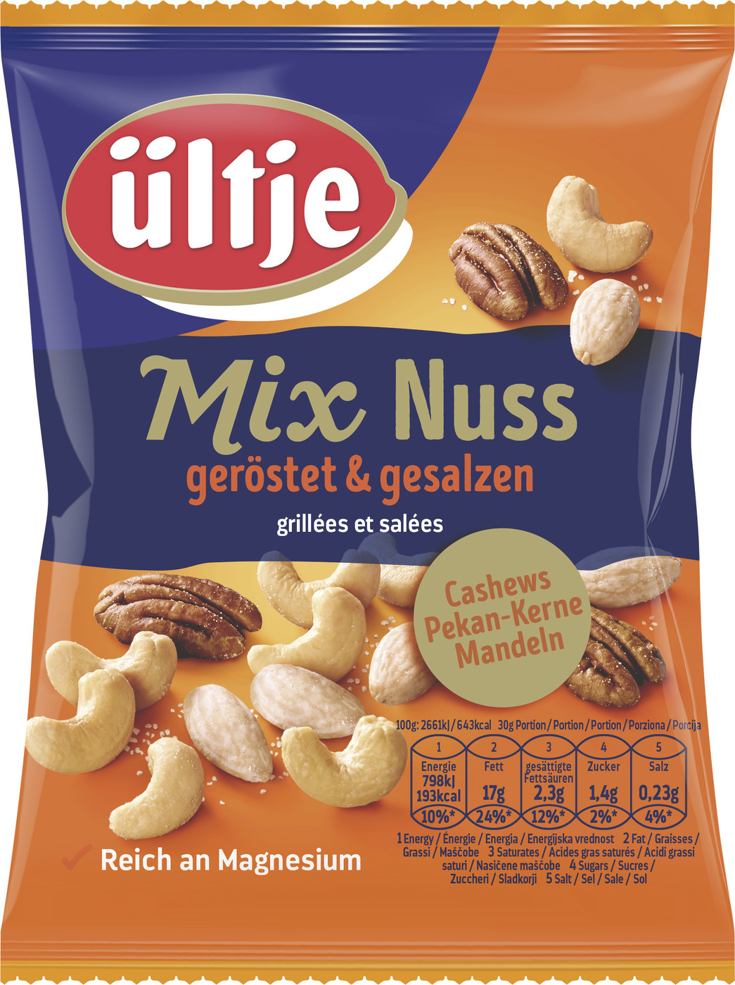 Ültje Mix-Nuss geröstet & gesalzen 150G Ültje Mix-Nuss geröstet & gesalzen 150G