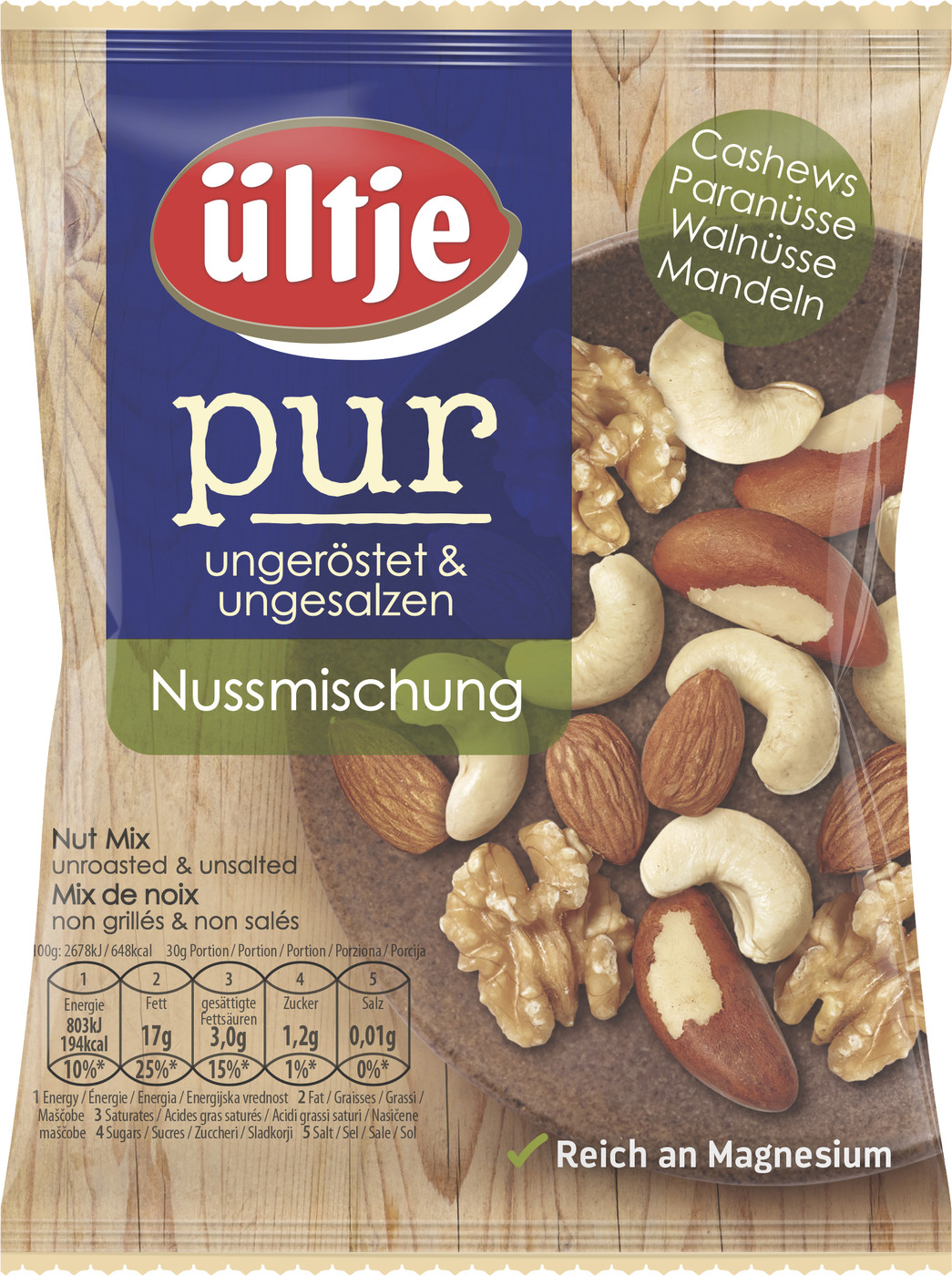 Ültje Pur Nussmischung 150G Ültje Pur Nussmischung 150G