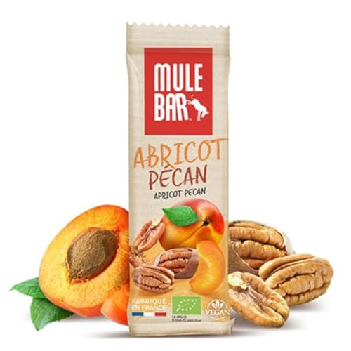 Unbekannt Barre énergétique Mulbar Bio & Vegan 40g : Abricot - Noix (x15) von MULEBAR