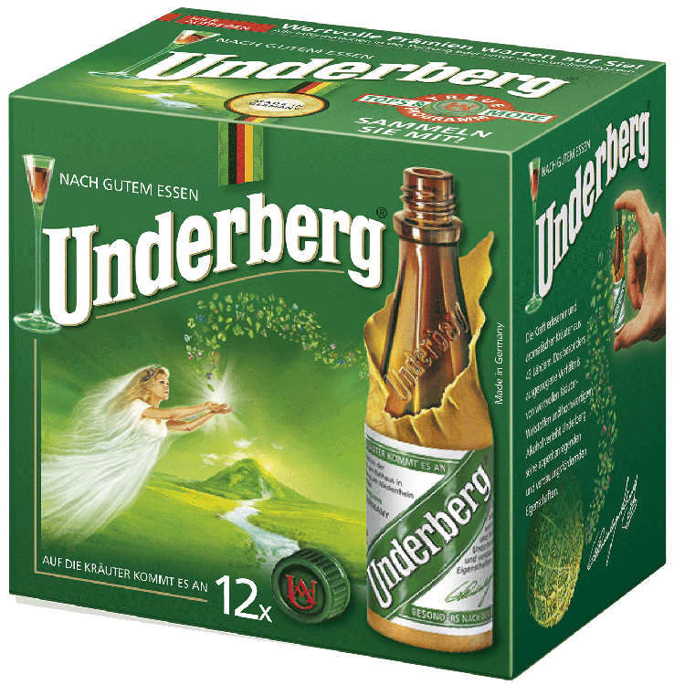 Underberg Kräuter-Bitter 12ST 240ML